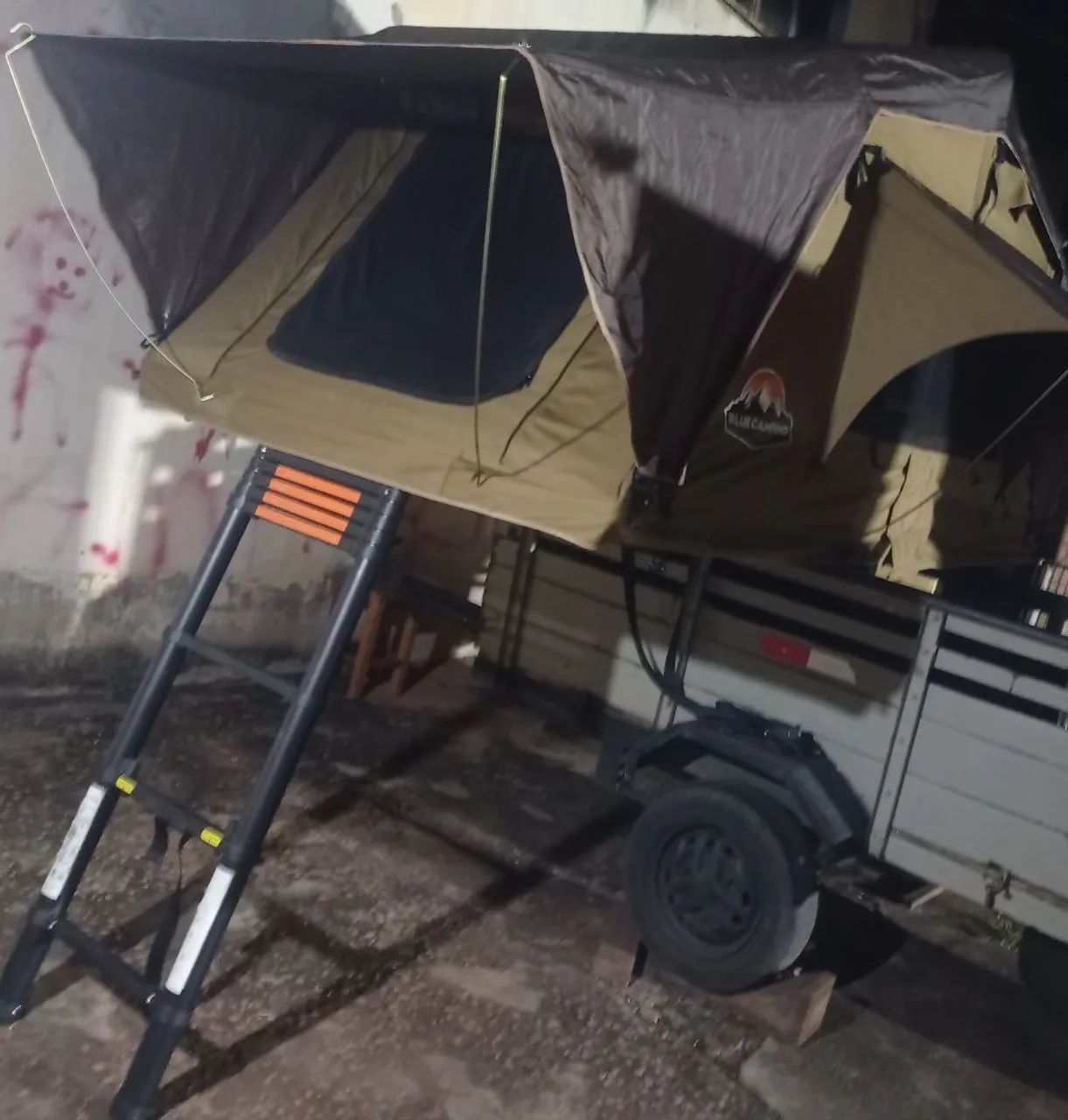Tenda de teto para carro BLUE Camping - Foto 2
