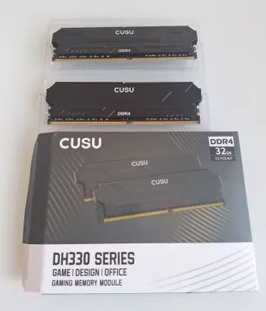 Memórias ram 32gb 3200mhz (2x16) Cusu (NOVAS)