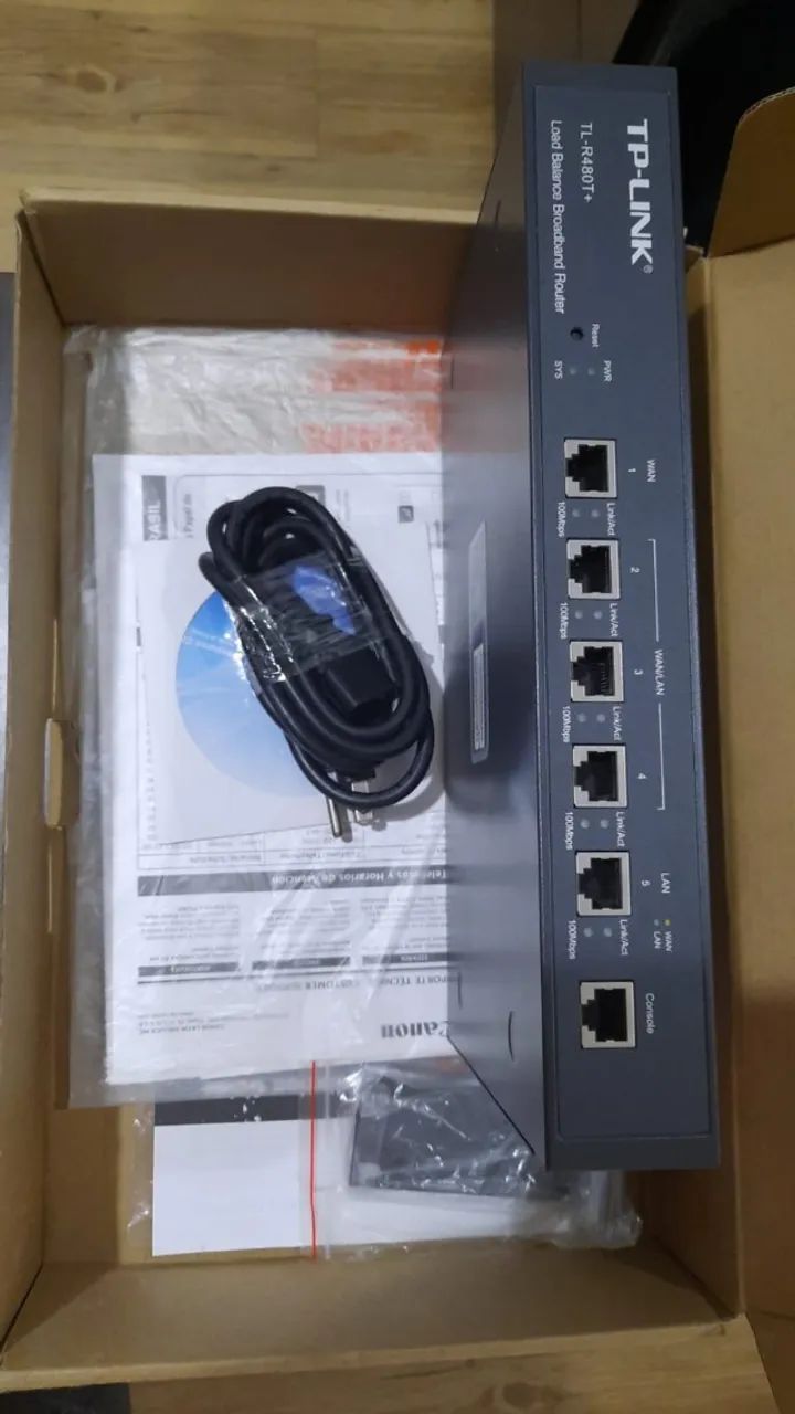 Roteador Ethernet Load Balance Tl-r480t+ TP LINK - Foto 2