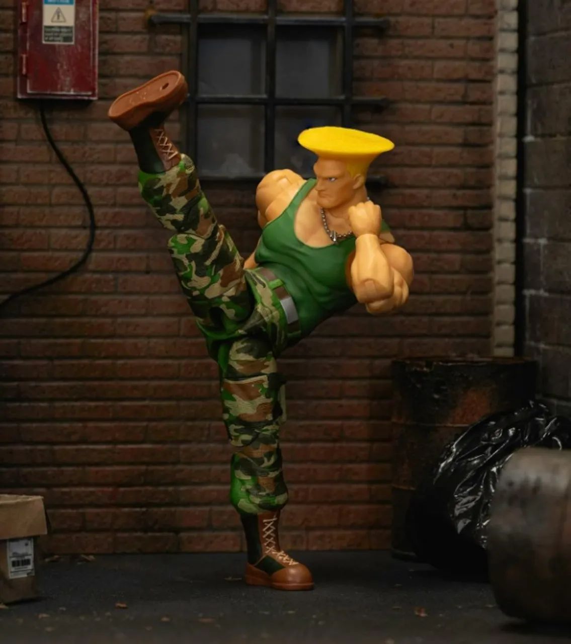 Jada Toys Street Fighter II - Guile - Figura Nova e Lacrada - Foto 3