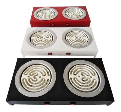 Fogão elétrico 2 Boca Espiral Mola 220v 1000w