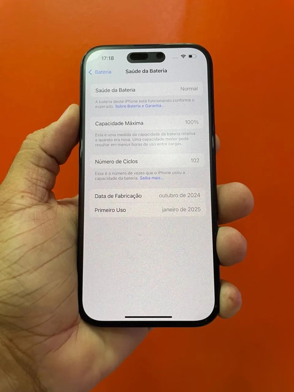 iPhone 15 256Gb Preto - Semi Novo - Foto 4