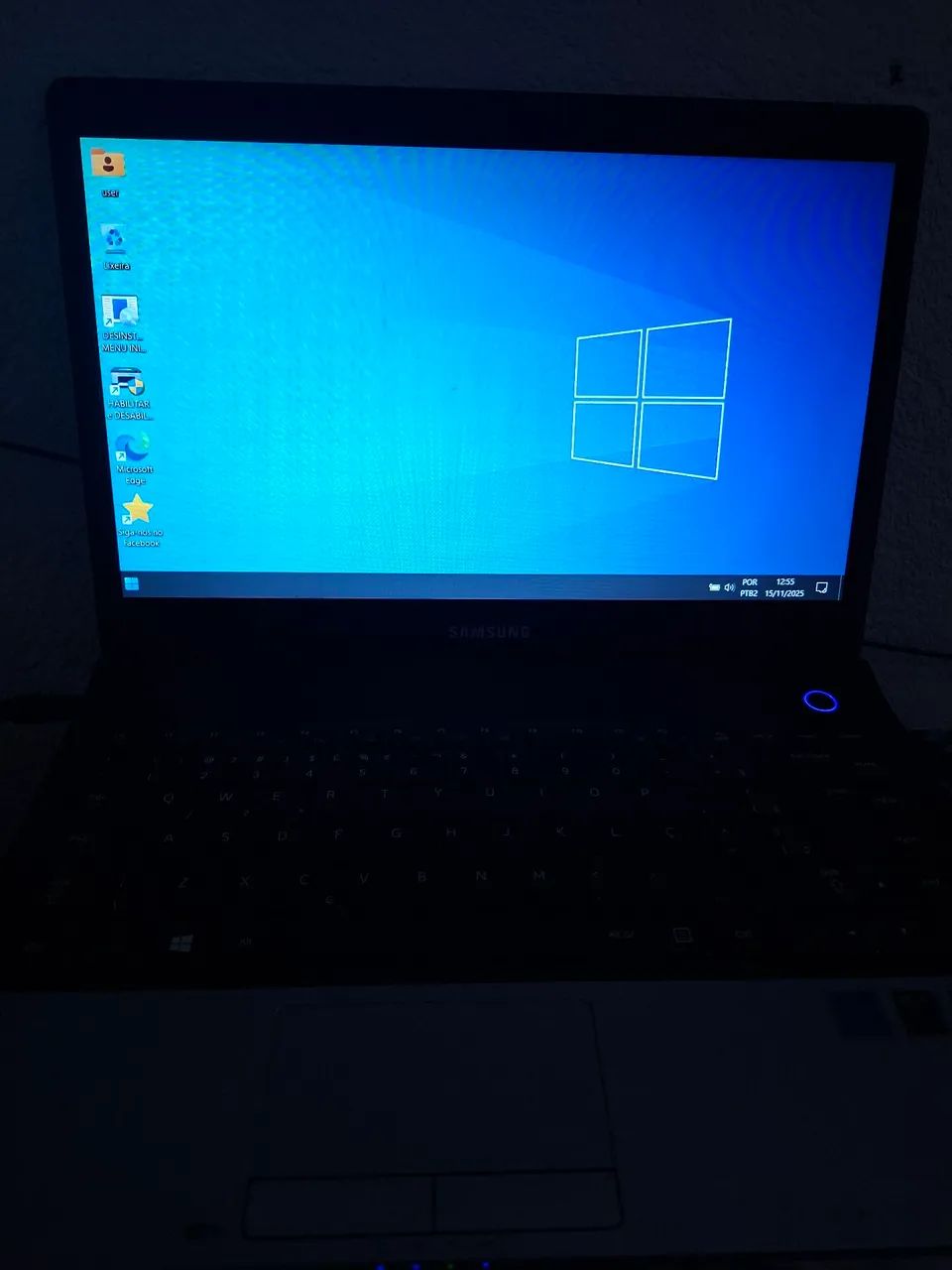 Vendo notebook Samsung 