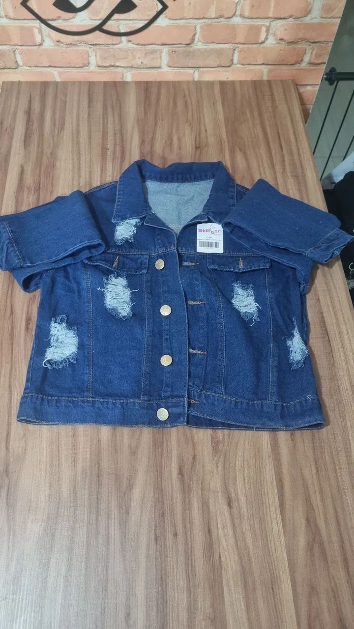 Jaqueta jeans feminina Stillger