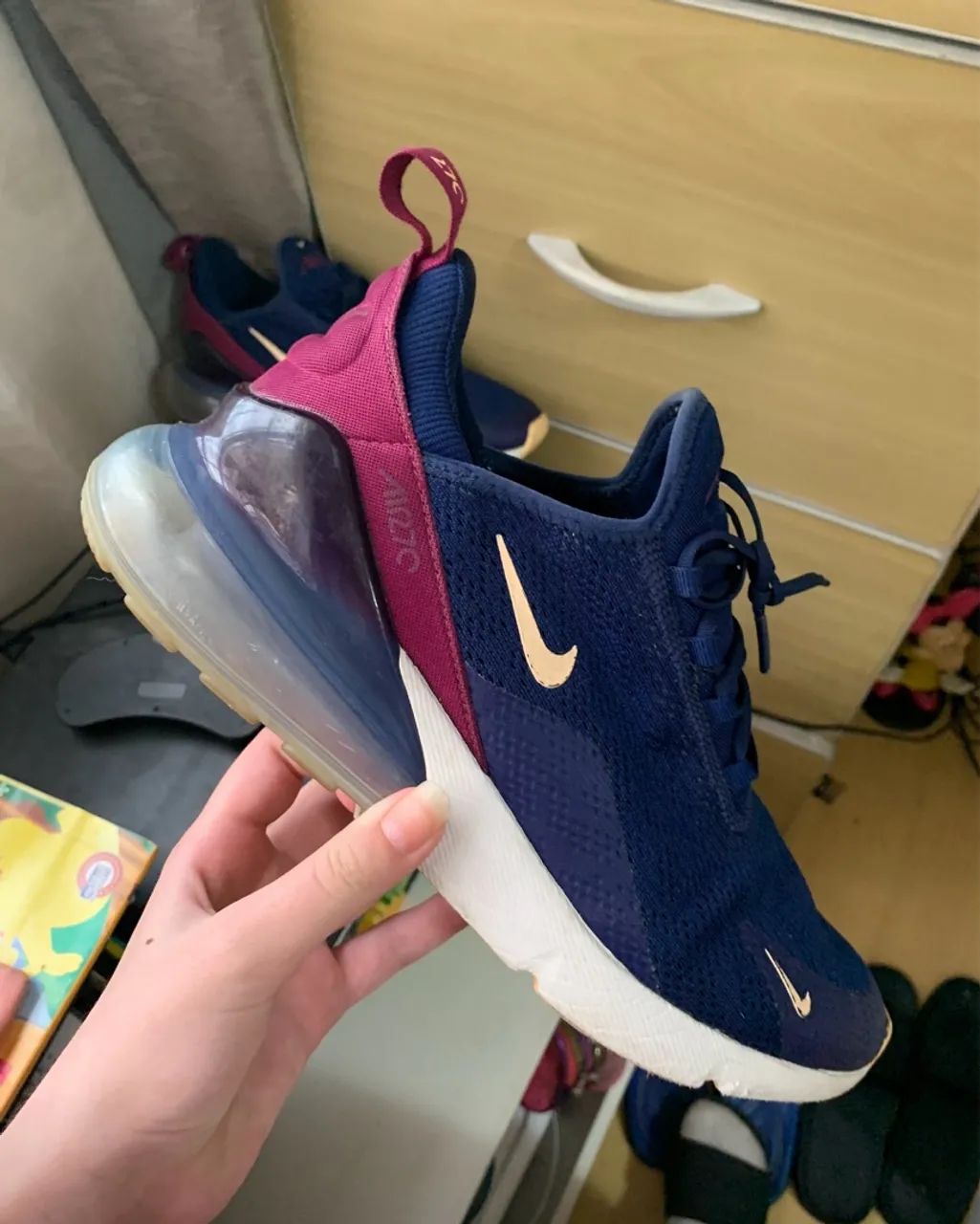 Nike Air Max 270 Azul Marinho - Conforto e Estilo