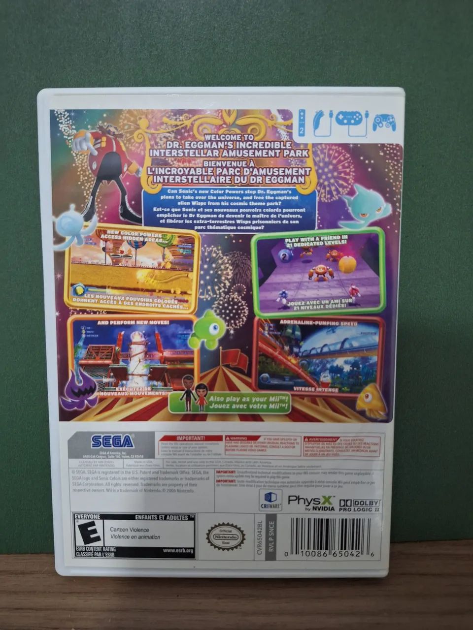 Sonic Colors - Nintendo Wii - Foto 2