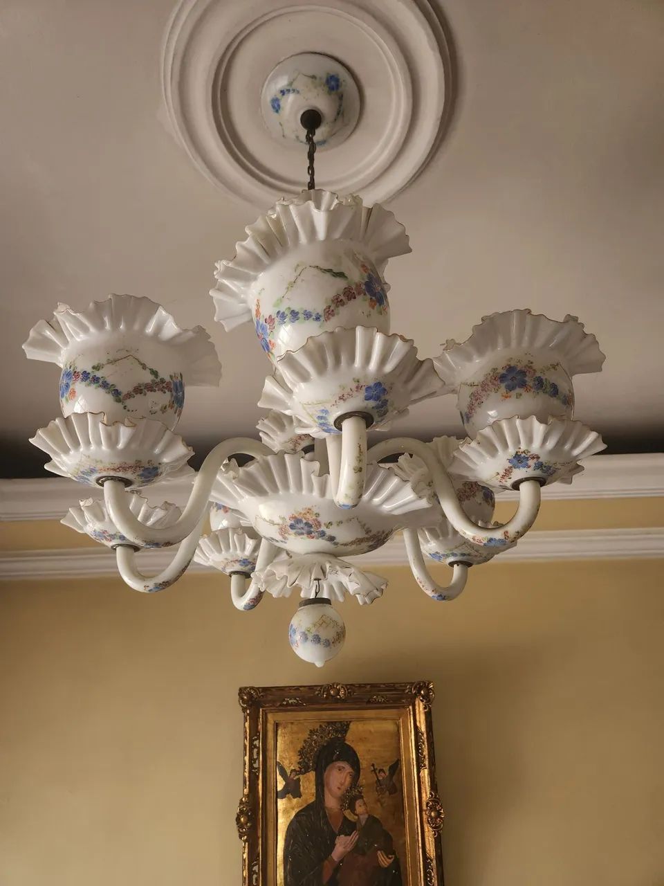 Lustre de Porcelana Vintage - Foto 2