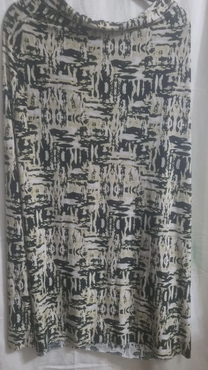 Saia longa de jersey estampada G - Foto 2