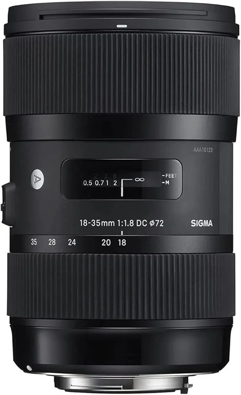 Lente Sigma 18-35mm f/1.8 DC HSM para Câmeras DSLR Canon