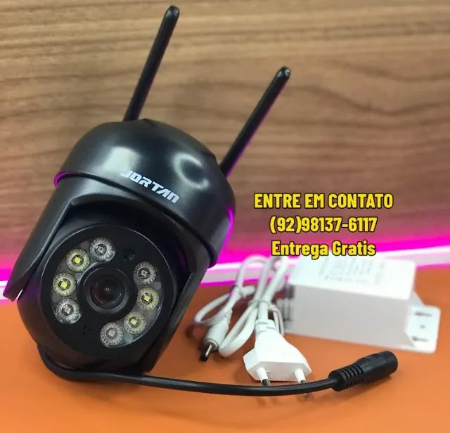 Camera de Segurança Wifi Prova de Agua Visão Noturna  - Foto 3