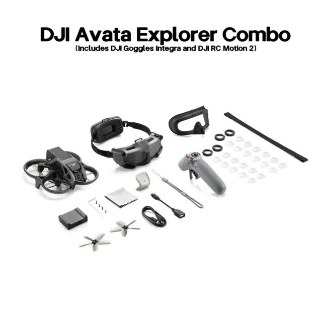 DJI Avata 1 (combo Explore), 4K, 60fps, 155 °, Lacrado! - Foto 2