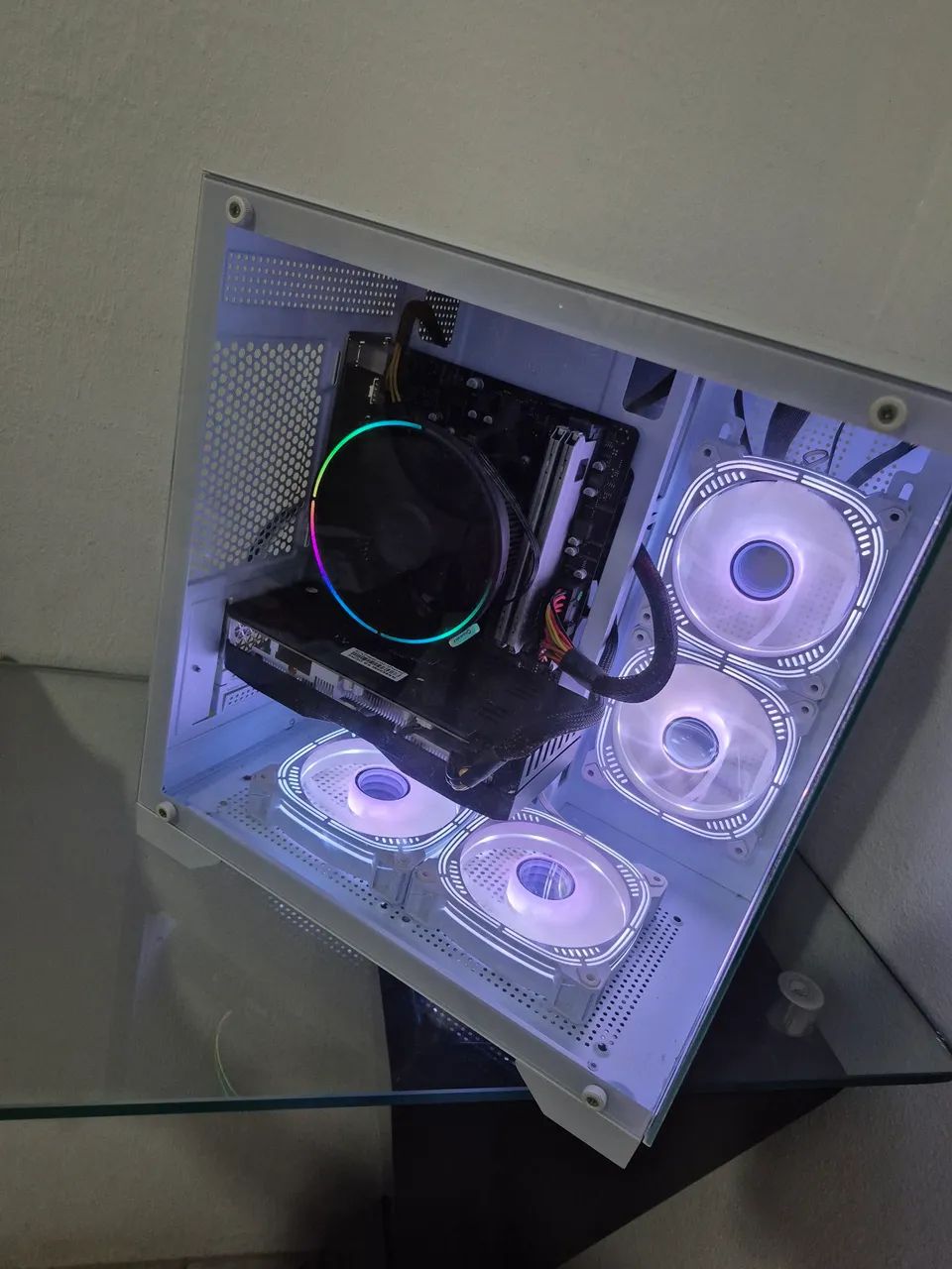 PC Gamer Completo - Ryzen 5 5500 - RX 6600 - 16GB RAM - Foto 4