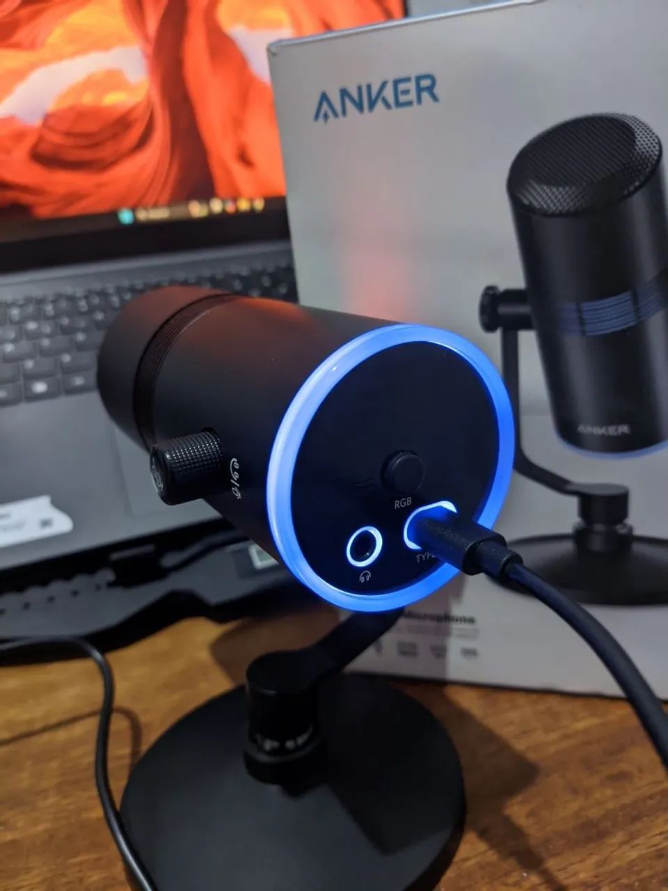 Microfone Condensador Anker Powercast M300 - Foto 2