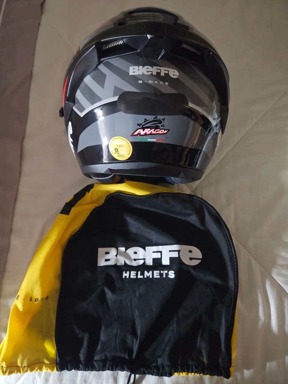 Capacete aberto Bieffe Aragon 60 - Foto 4