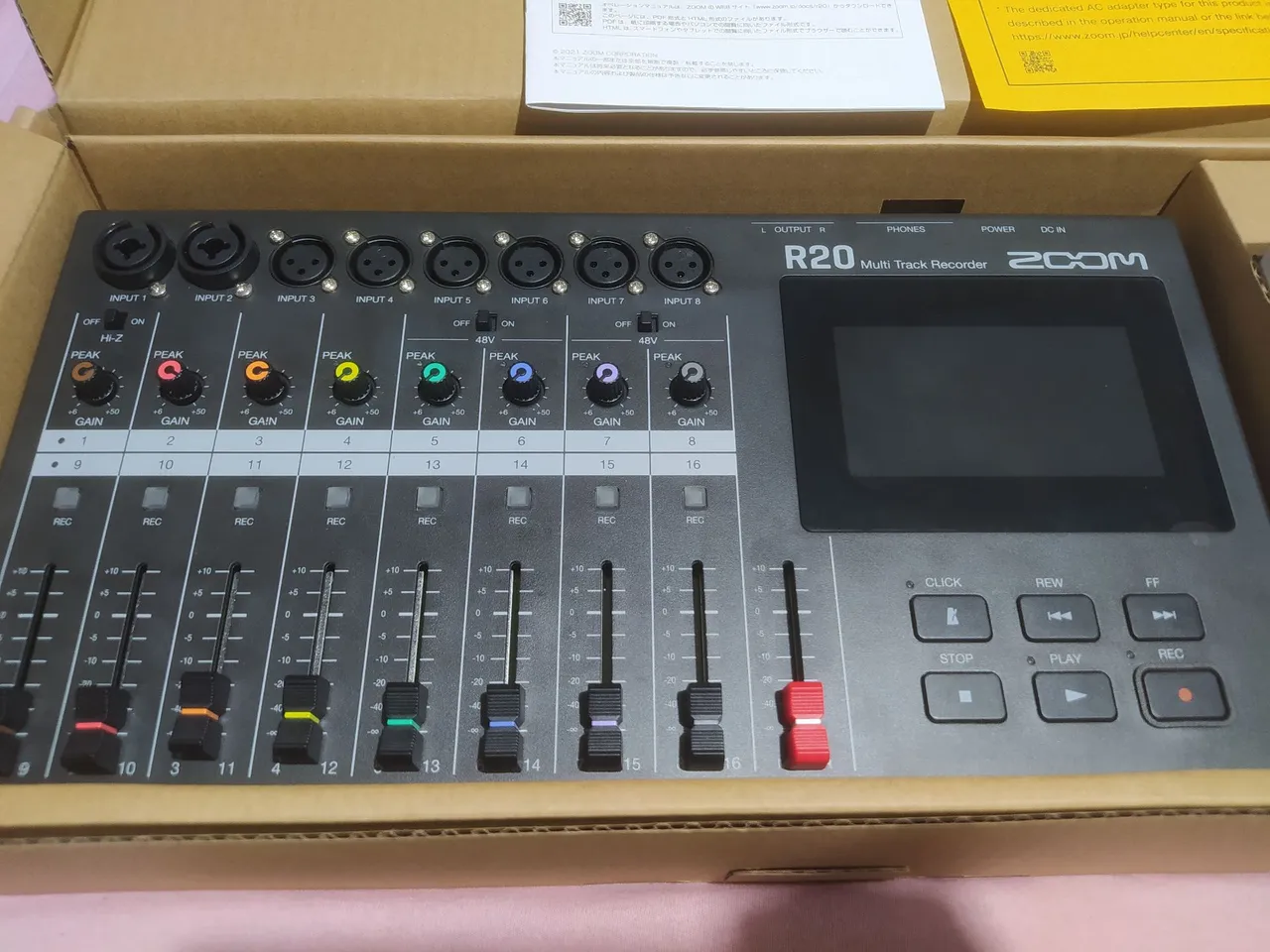 Gravador Zoom R20 Multi Track