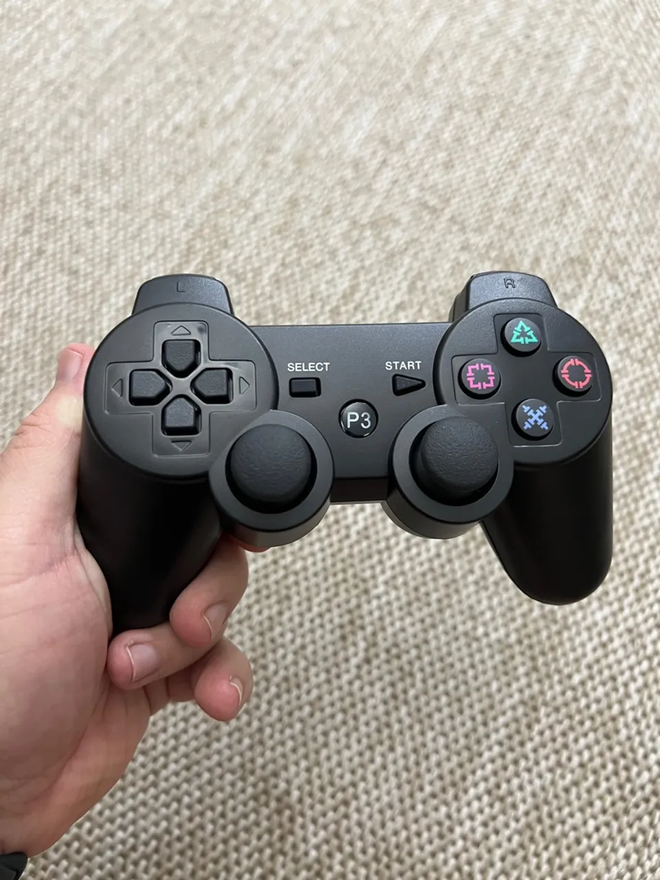Controle NOVO PS3 Playstation 3 (P3) Game Jogo