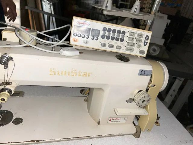 7 MÁQUINAS DE COSTURA RETA ELETRÔNICA