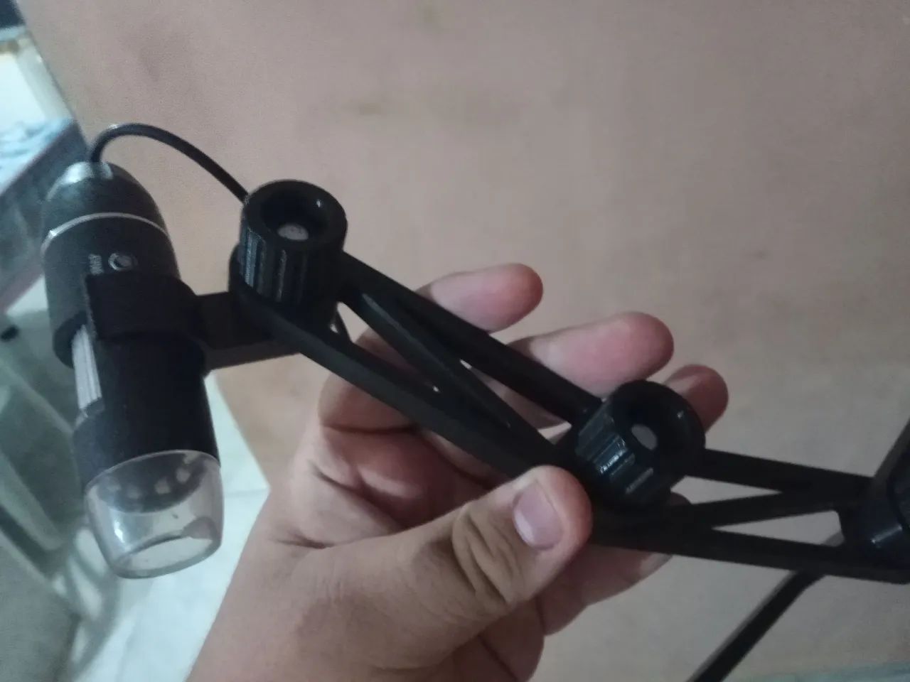 microscópio digital com suporte de plástico ambos 100% - Foto 5