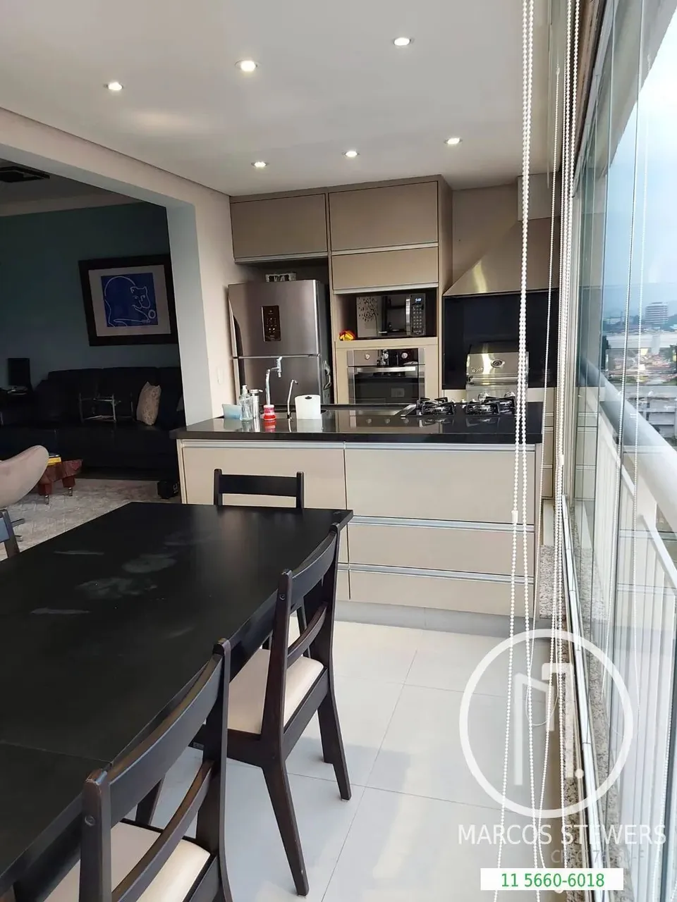 Apartamento com 95 m² e Varanda Gourmet na Granja Julieta, Floresce