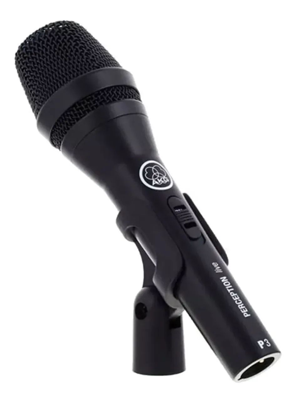 AKG P3 S Microfone dinâmico cardióide preto - Foto 2