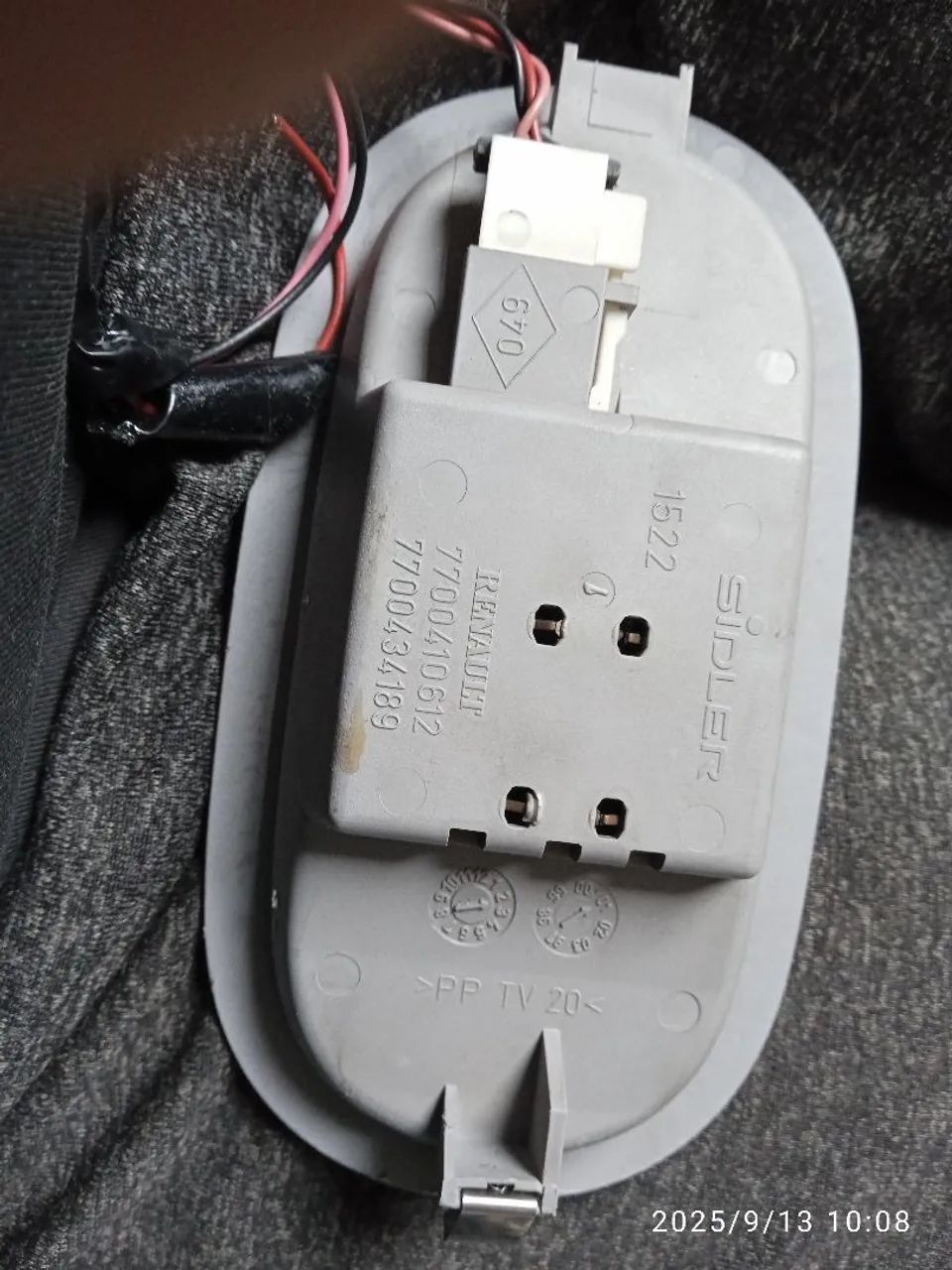 Luz Teto Cortesia Renault Clio  - Foto 5