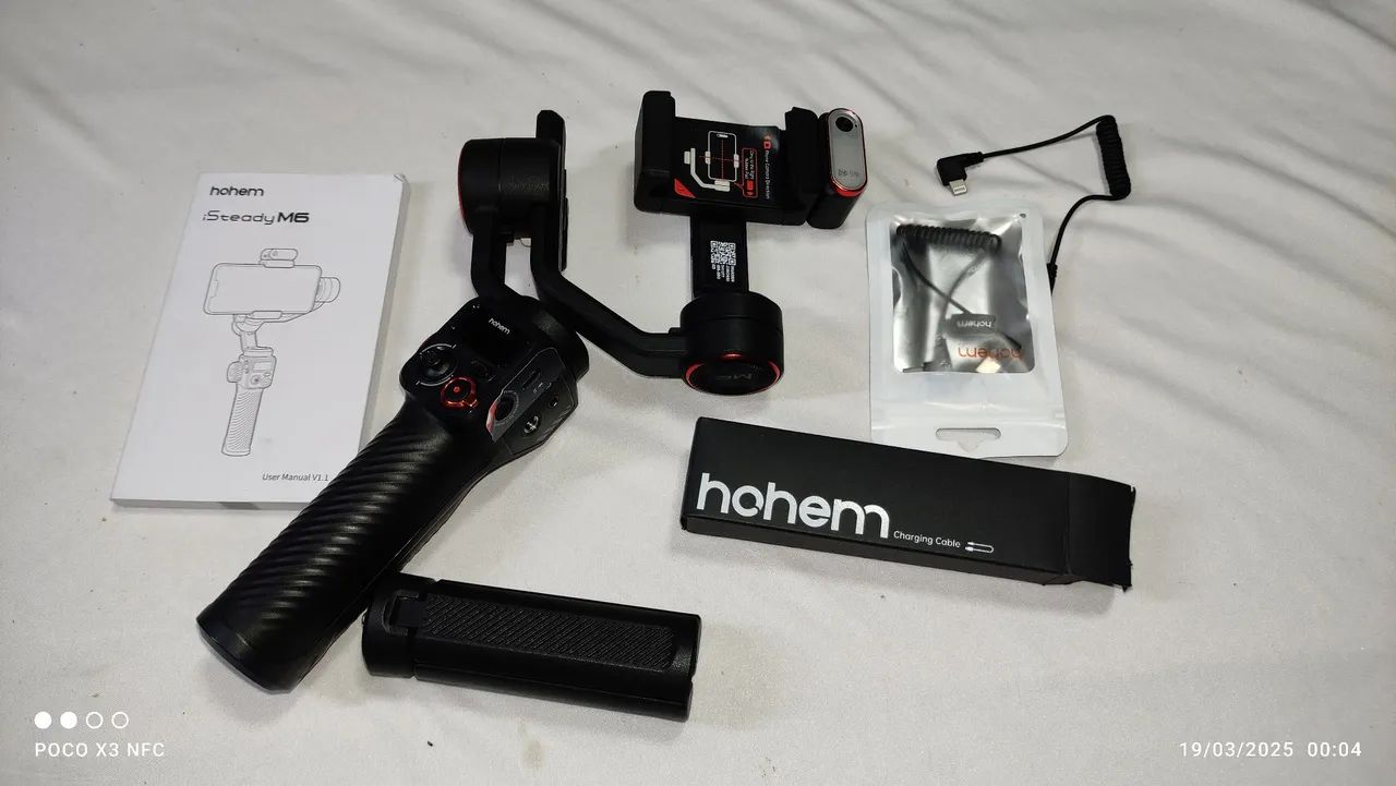 Stabilizádor Gimbal Hohem Steady 3 axis para Smartphone - Foto 5
