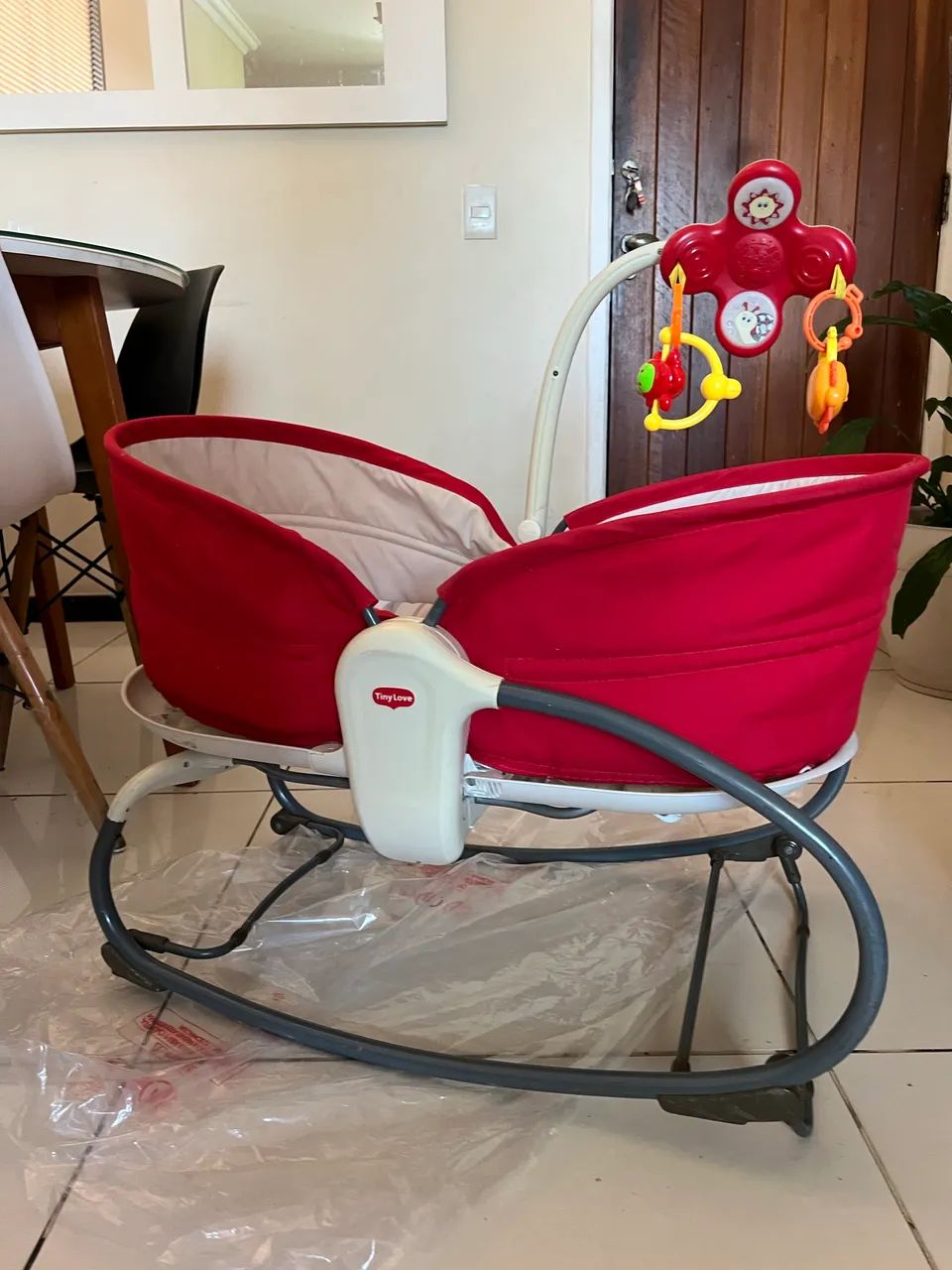 Moisés Ergonômico !  0/3 anos Bercinho Cadeirinha ! Toca vibra acende luzes ! Ac cartão  - Foto 6