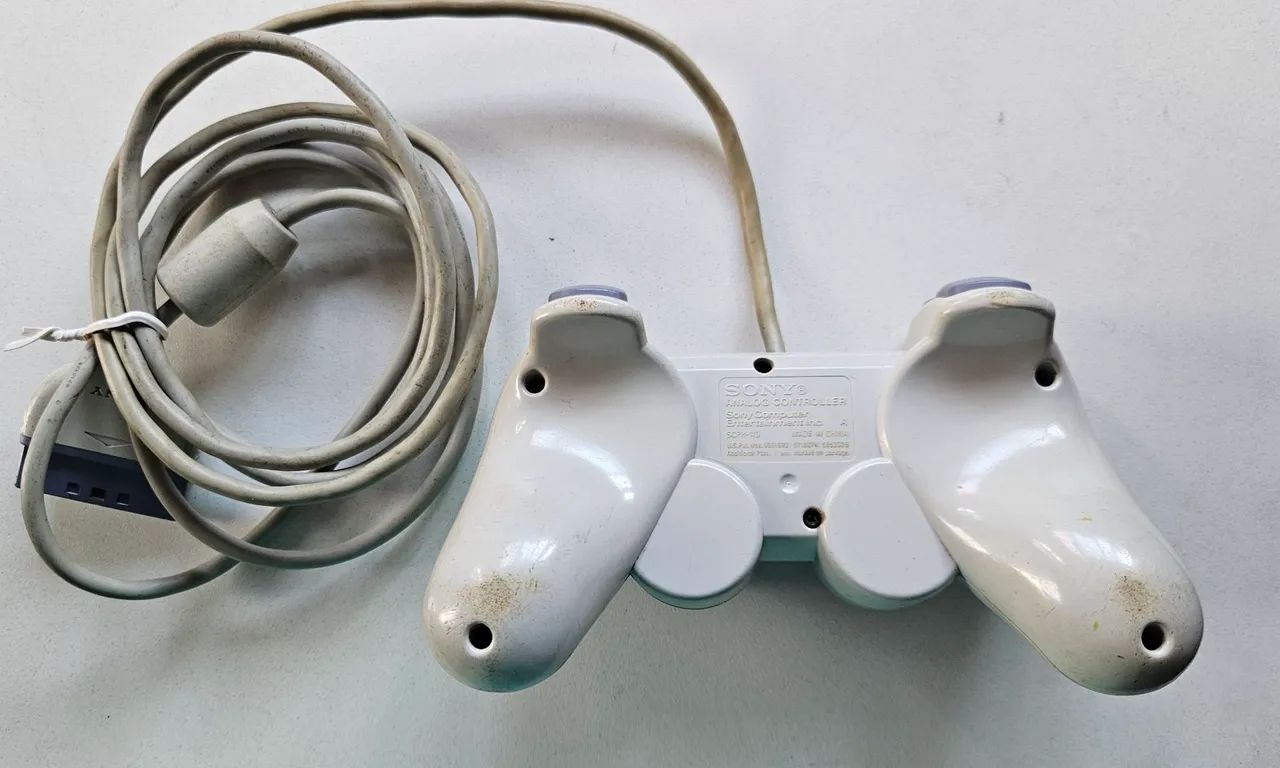 Controle DualShock PS1 Playstation one psone Original usado - Foto 3