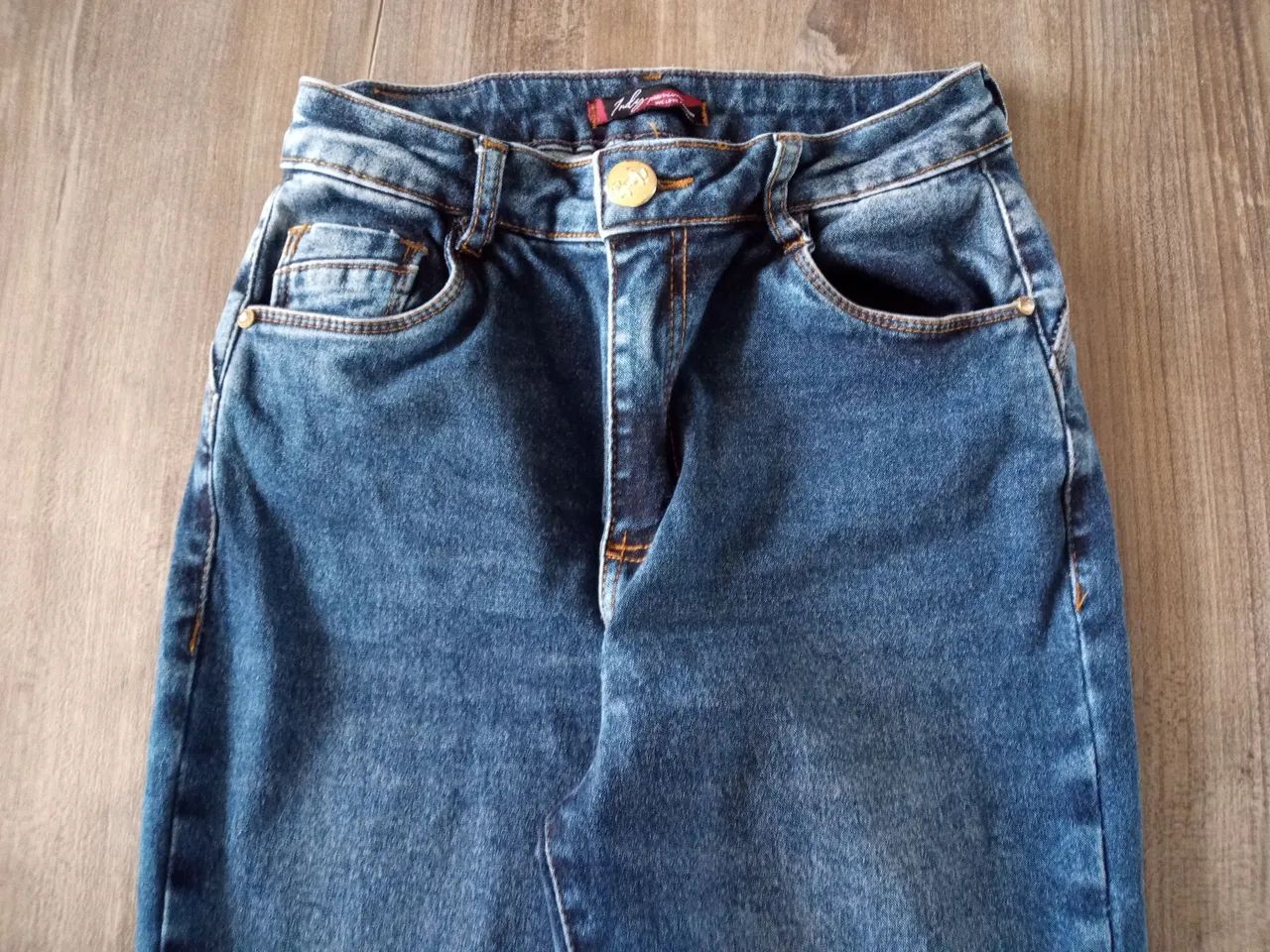 Calça Jeans com laycra Skinny marca Indy - Foto 2