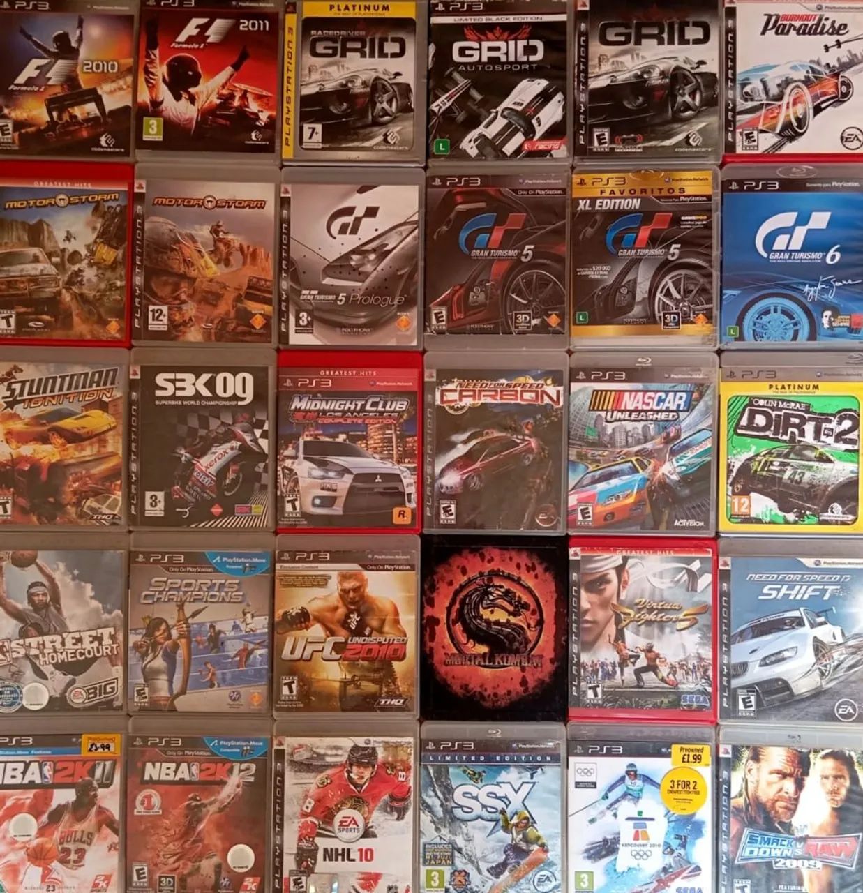  Jogos para Playstation 3 (PS3)