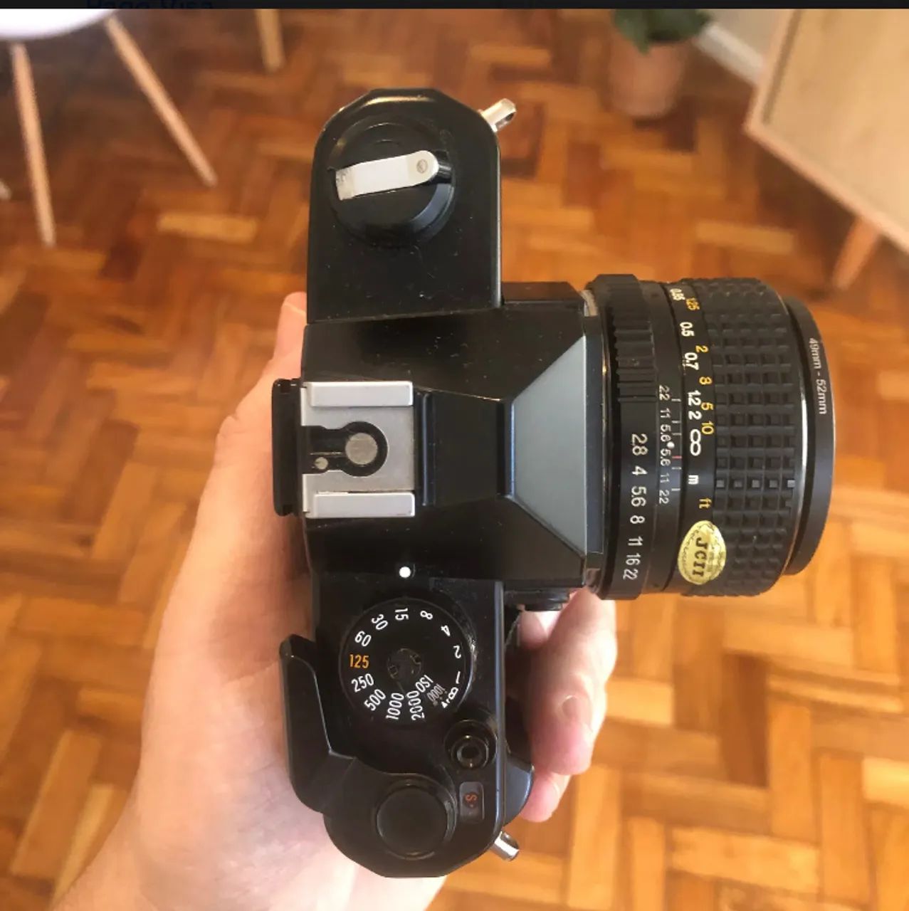 Câmera Yashica FX-3 Super 2000 + lente tokina 28mm F/2.8 - Câmeras