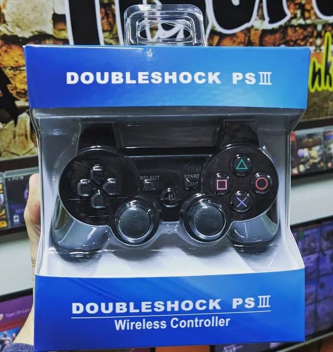 Controle para ps3 sem fio 3 meses de garantia produto novo 