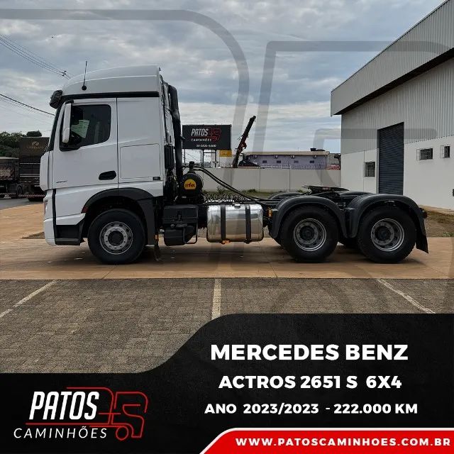 Cavalo Mecanico Mercedes Benz Actros 2651 s 6x4 2023/2023 - Foto 13