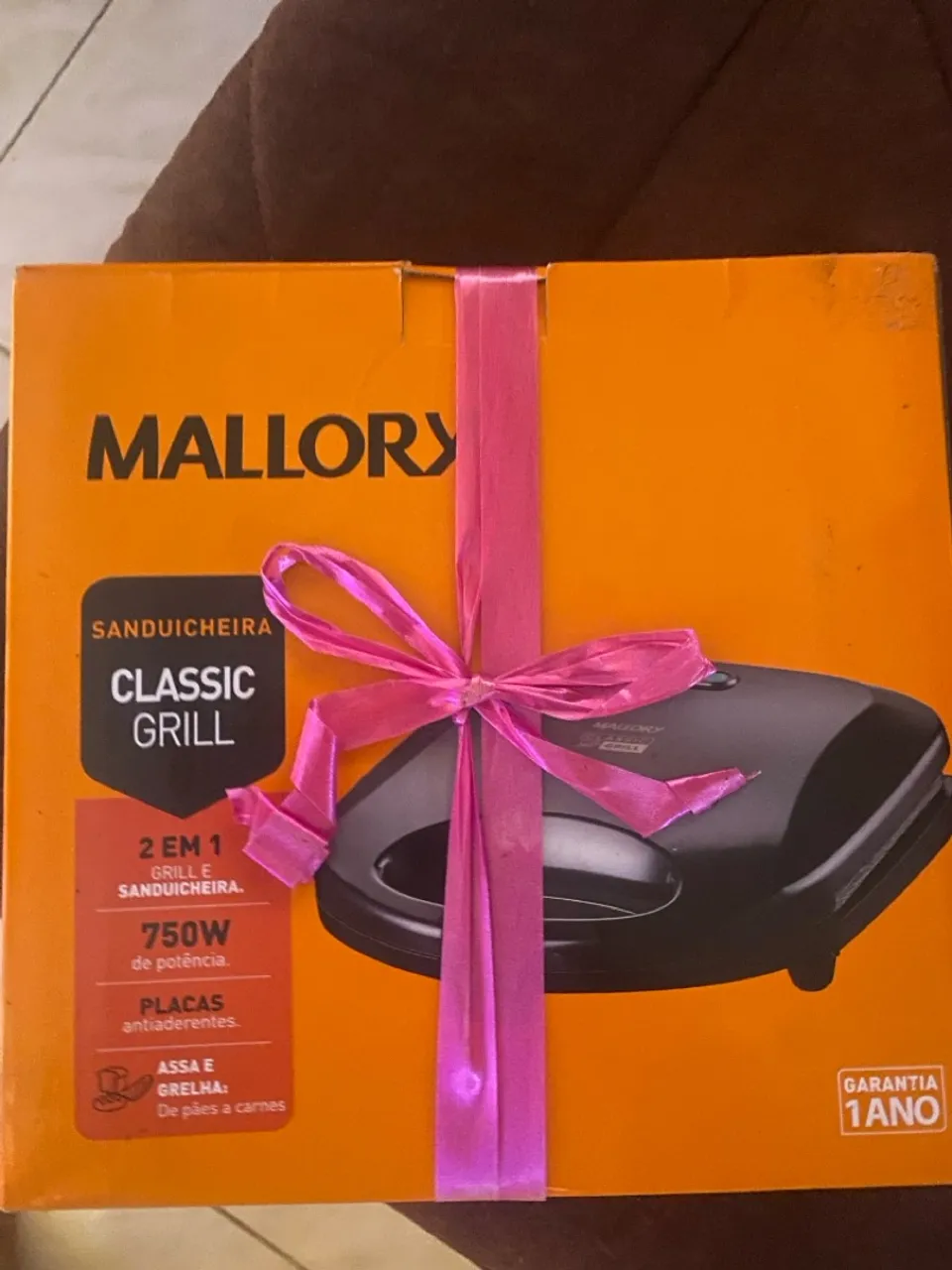 Sanduicheira e Grill Classic Mallory