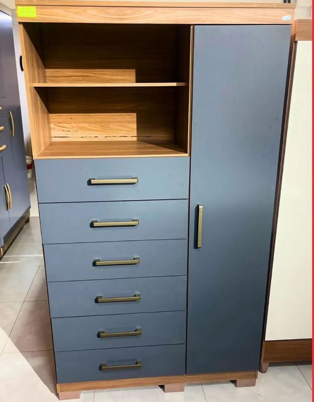 Cômoda Marabá 6 Gavetas Na Promoção. Entrega É Montagem Grátis Loja R&L Moveis  - Foto 3