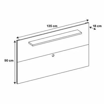 Painel Para Tv De Até 50 Polegadas - Foto 3