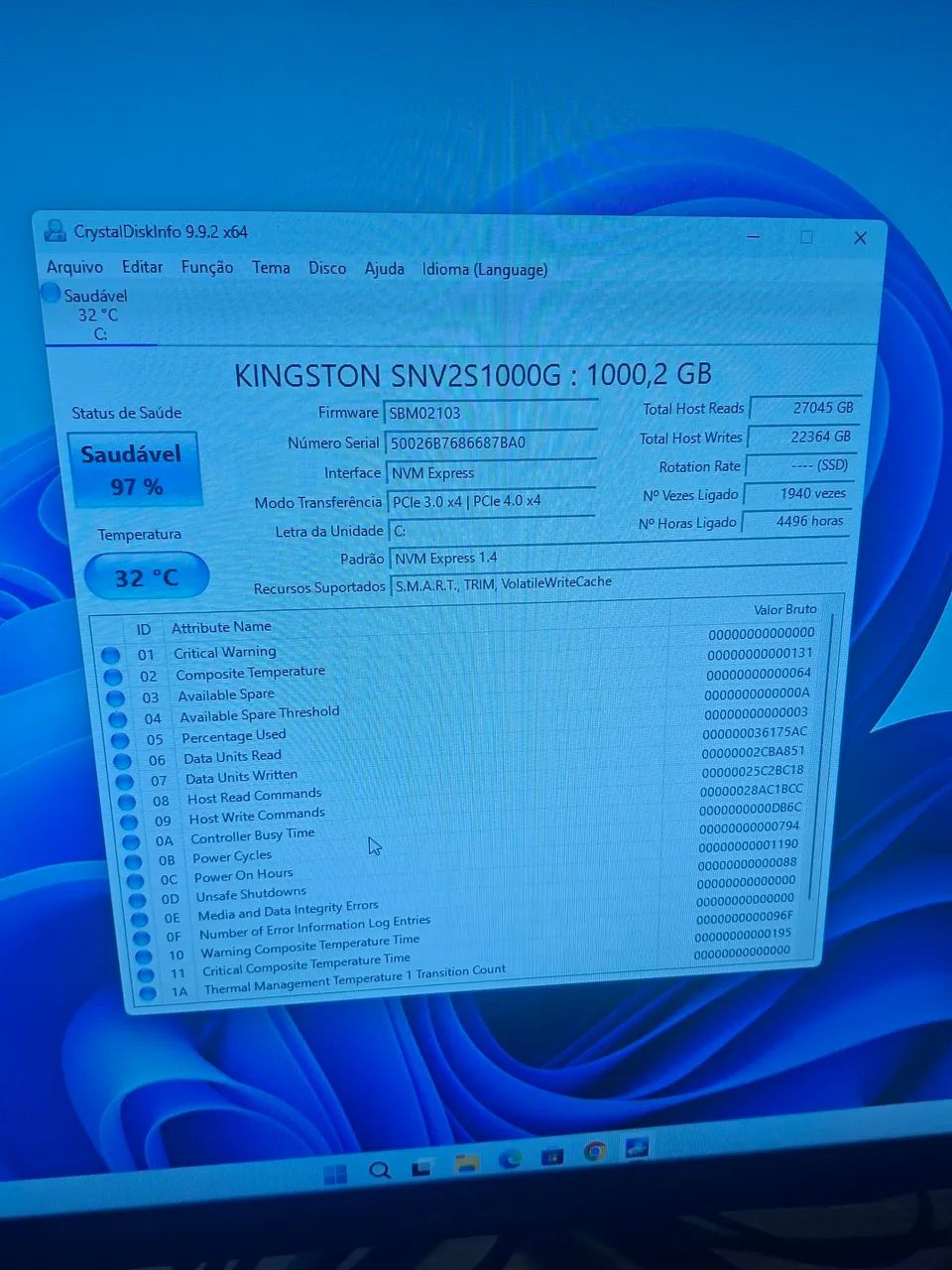 Nvme 1tb Kingston  - Foto 4