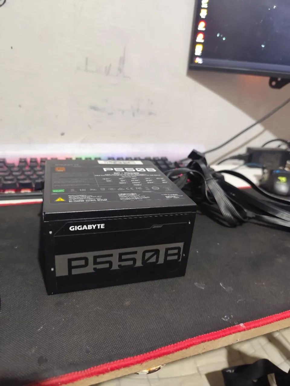 Fonte gamer Gigabyte 550w  - Foto 4