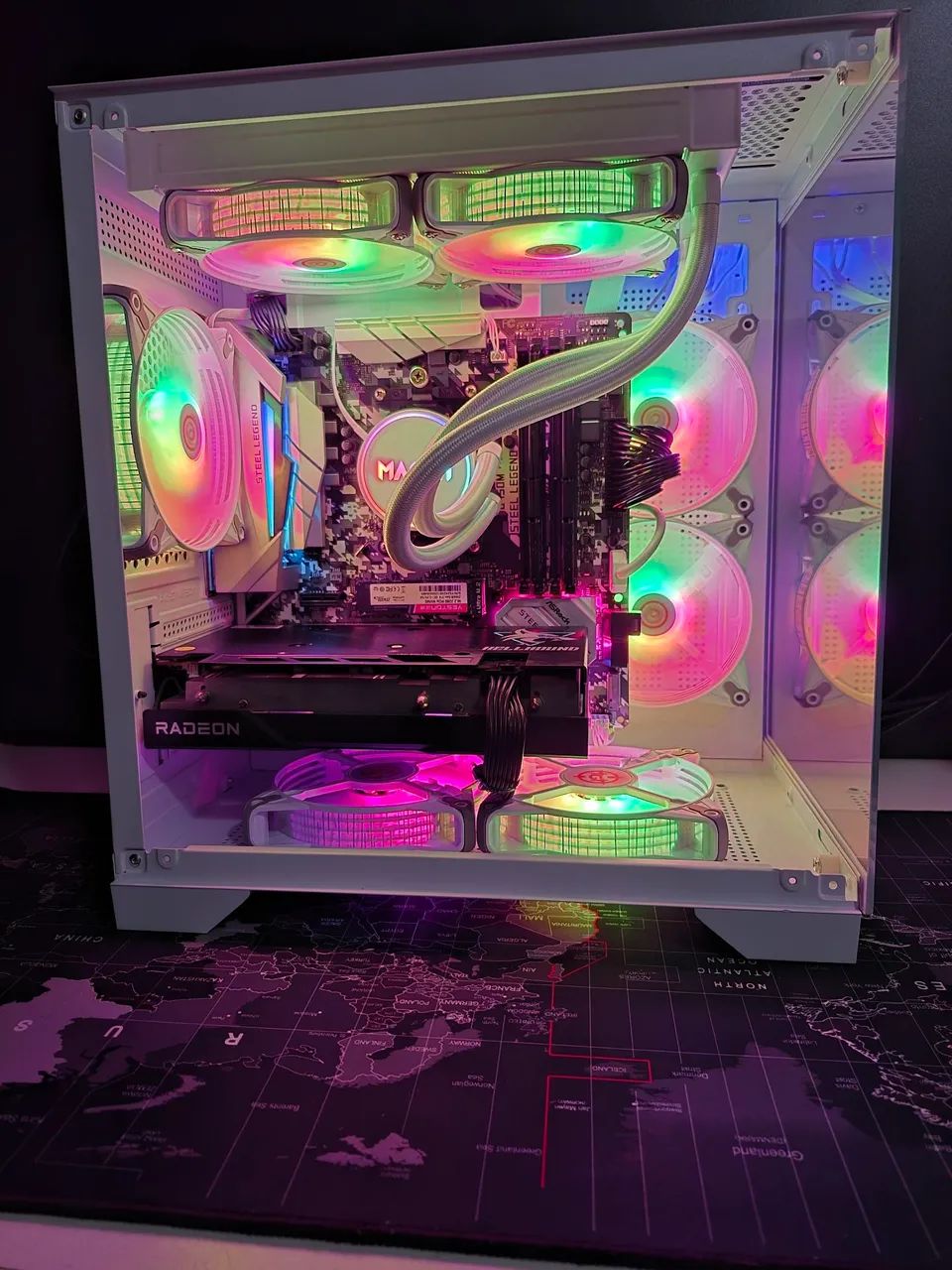 Cpu gamer ryzen 5 5500 RX 6600 com garantia  - Foto 5