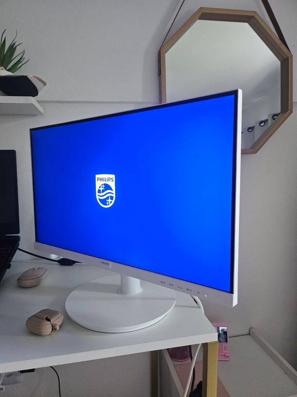 Monitor Philips Led 21.5 polegadas branco - Foto 2