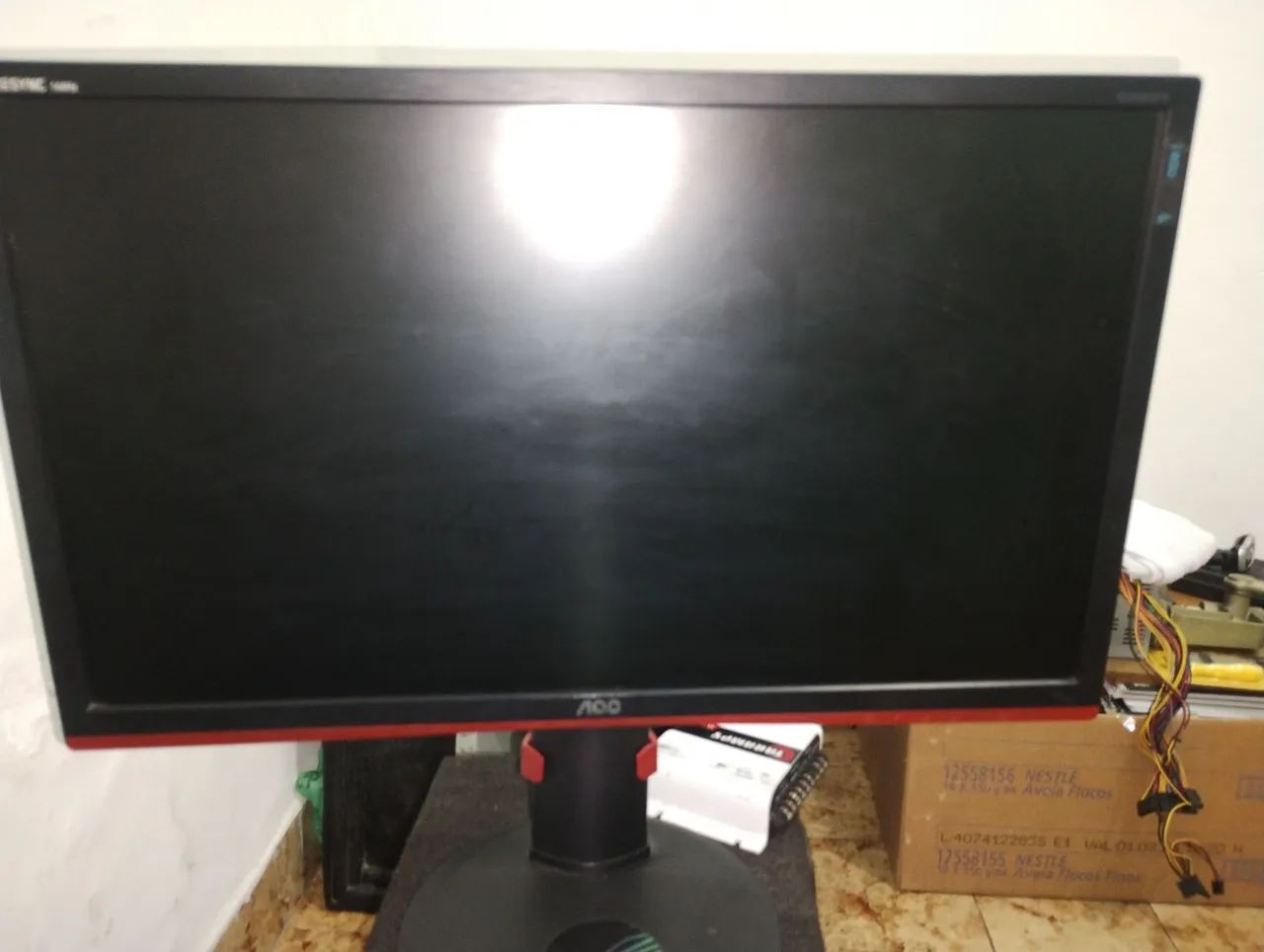 Monitor game praticamente novo 6 meses de uso 