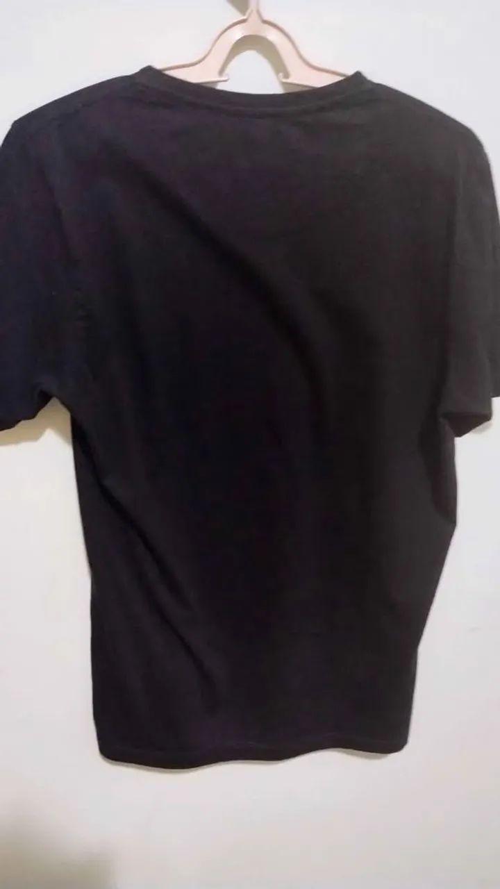 Camiseta preta (p) Marca BOMBER - Foto 4