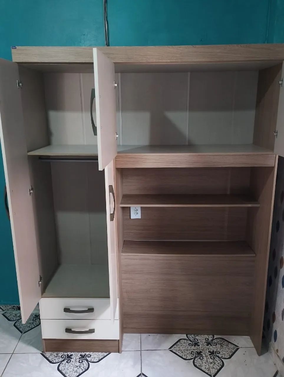 guarda-roupa de solteiro - Foto 4