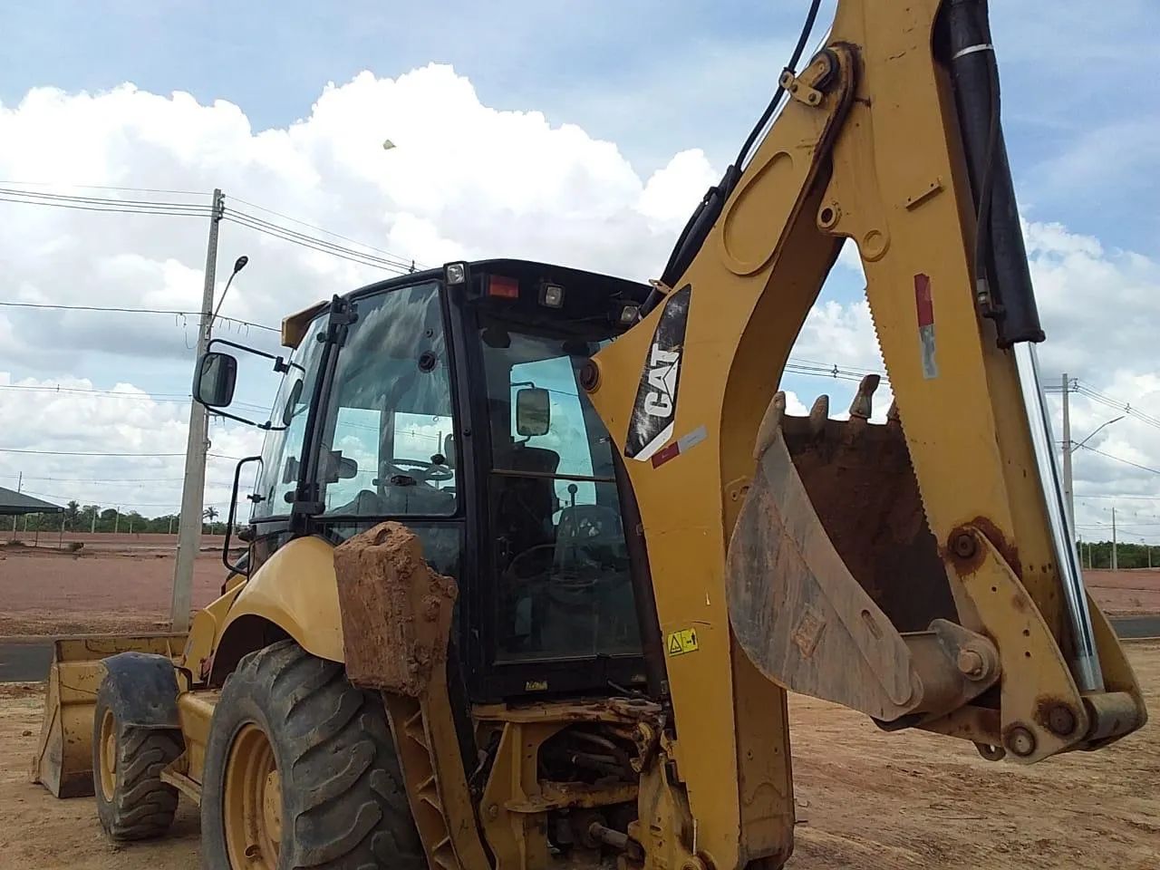 Retroescavadeira CAT 416 E . - Foto 4