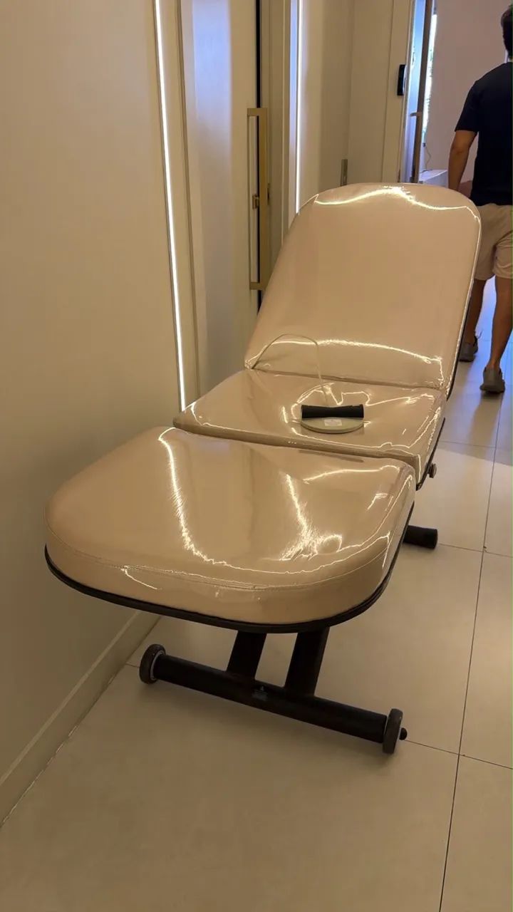 maca poltrona estofada controle remoto