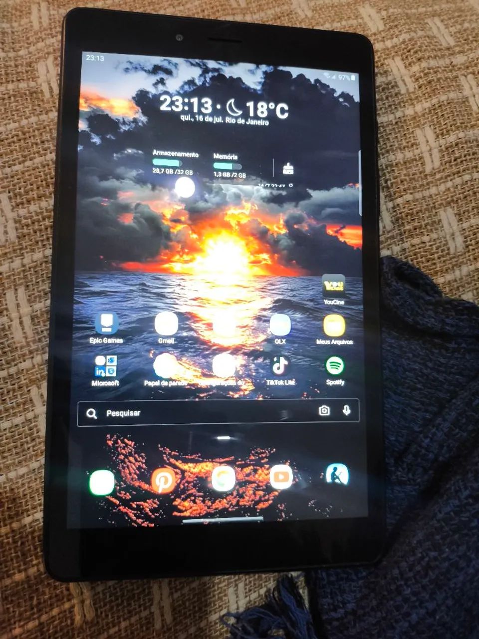 Galaxy táb A 8.0 2019