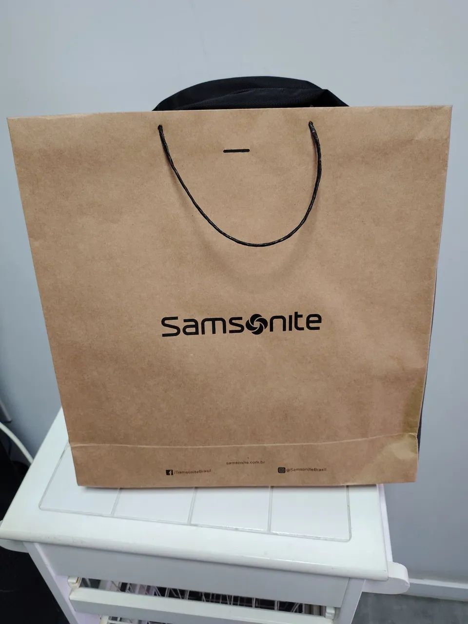 Mochila nova Samsonite preta  - Foto 5