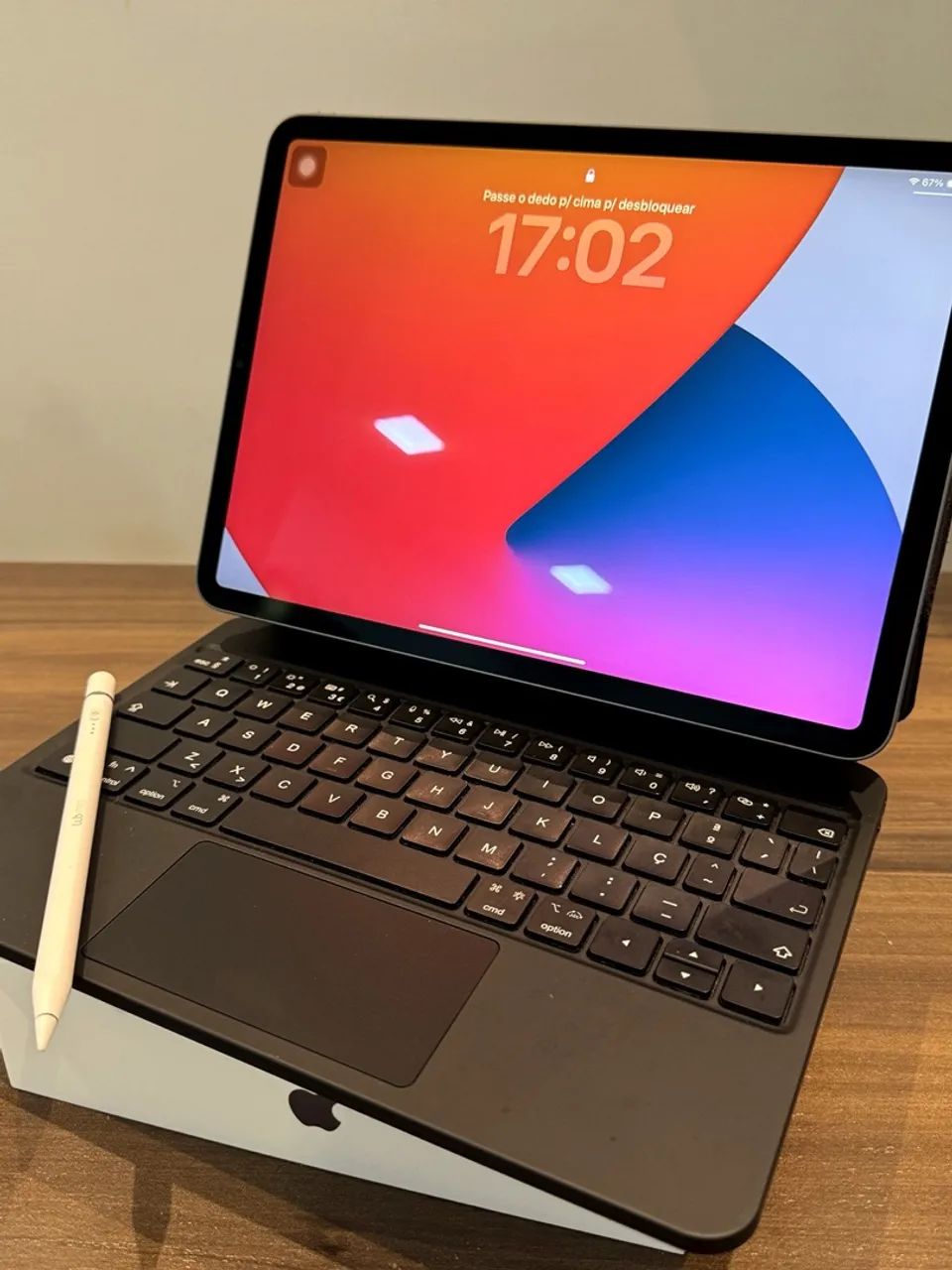 iPad Pro 11? M1 | 3ª geração | 128 GB | Kit completo