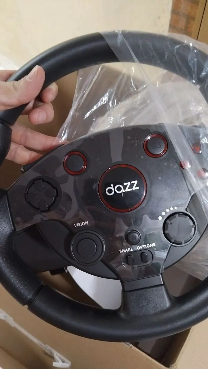 VOLANTE GAMER FORCE DRIVING DAZZ - Foto 5