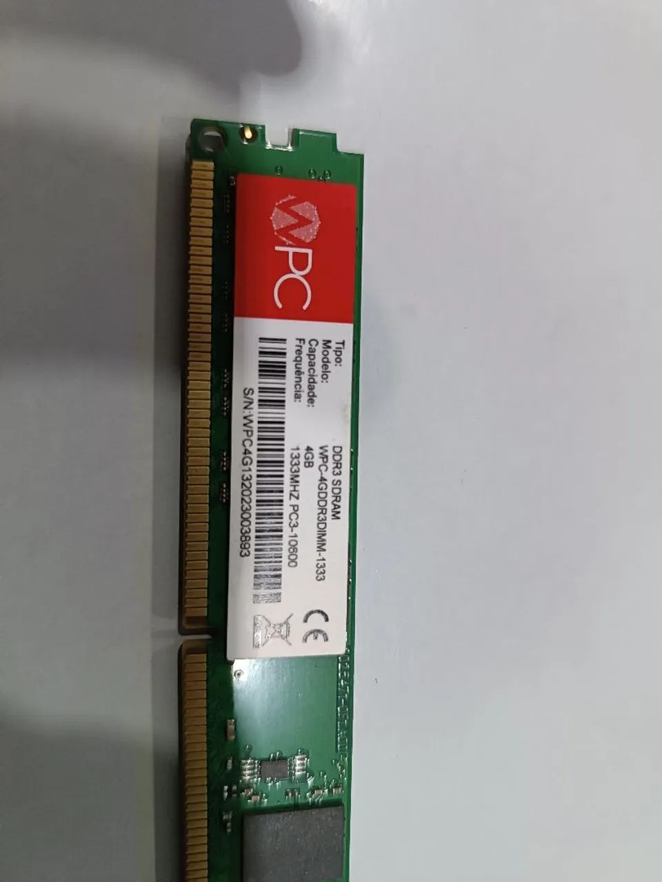 Memorial Ram DDR 3 Desktop 4GB seminova  - Foto 2